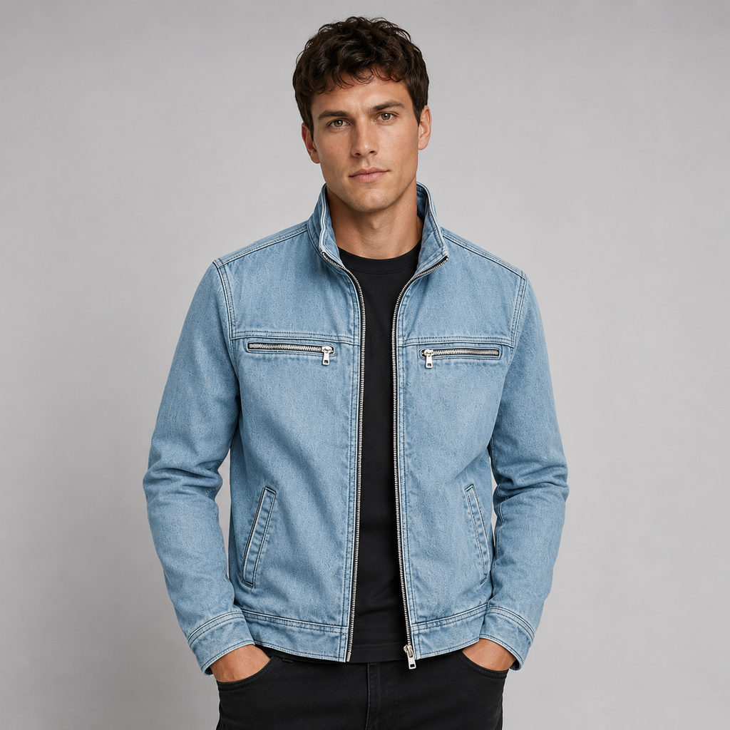 Montarello Men's Classic Cotton Jacket