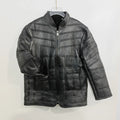 Men's Genuine Sheepskin Leather Jacket, Thick Warm Fur Coat