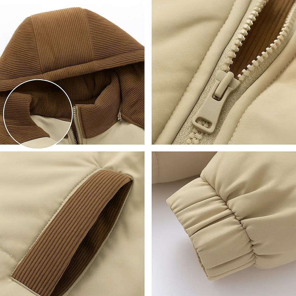 Heren Puffer Jas Winter Warm