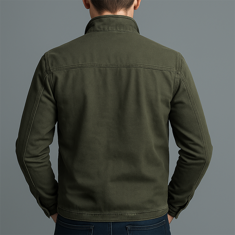 Montarello Men's Classic Cotton Jacket